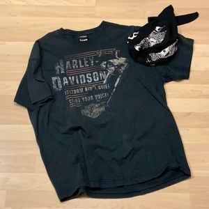 Harley Davidson Men’s Ride Loud logo TShirt. XL